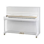 Kawai Upright Piano With White Bench