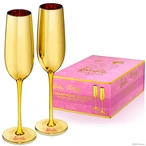 Dragon Glassware x Barbie Champagne Flutes Set of 2