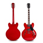 Jazz Electric Guitar TRD Red