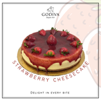 Godiva Strawberry Cake