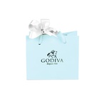 Godiva Mini 2 Piece Chocolate Blue Bag